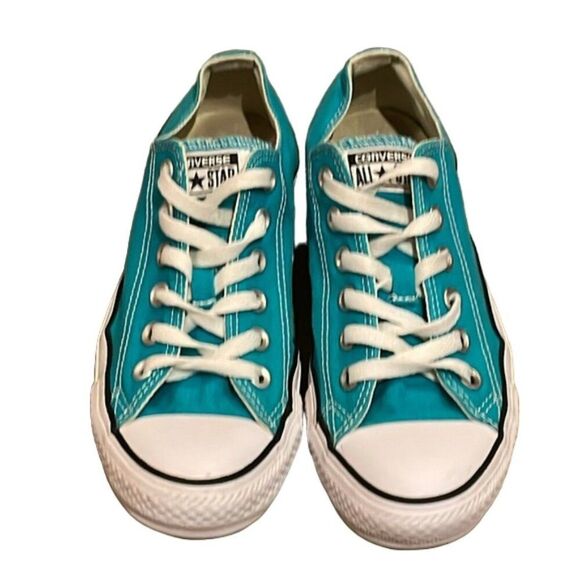 Converse Oxford Mediterranean Blue Low Top Sneakers Unisex M5 W7 144810F - Picture 1 of 14